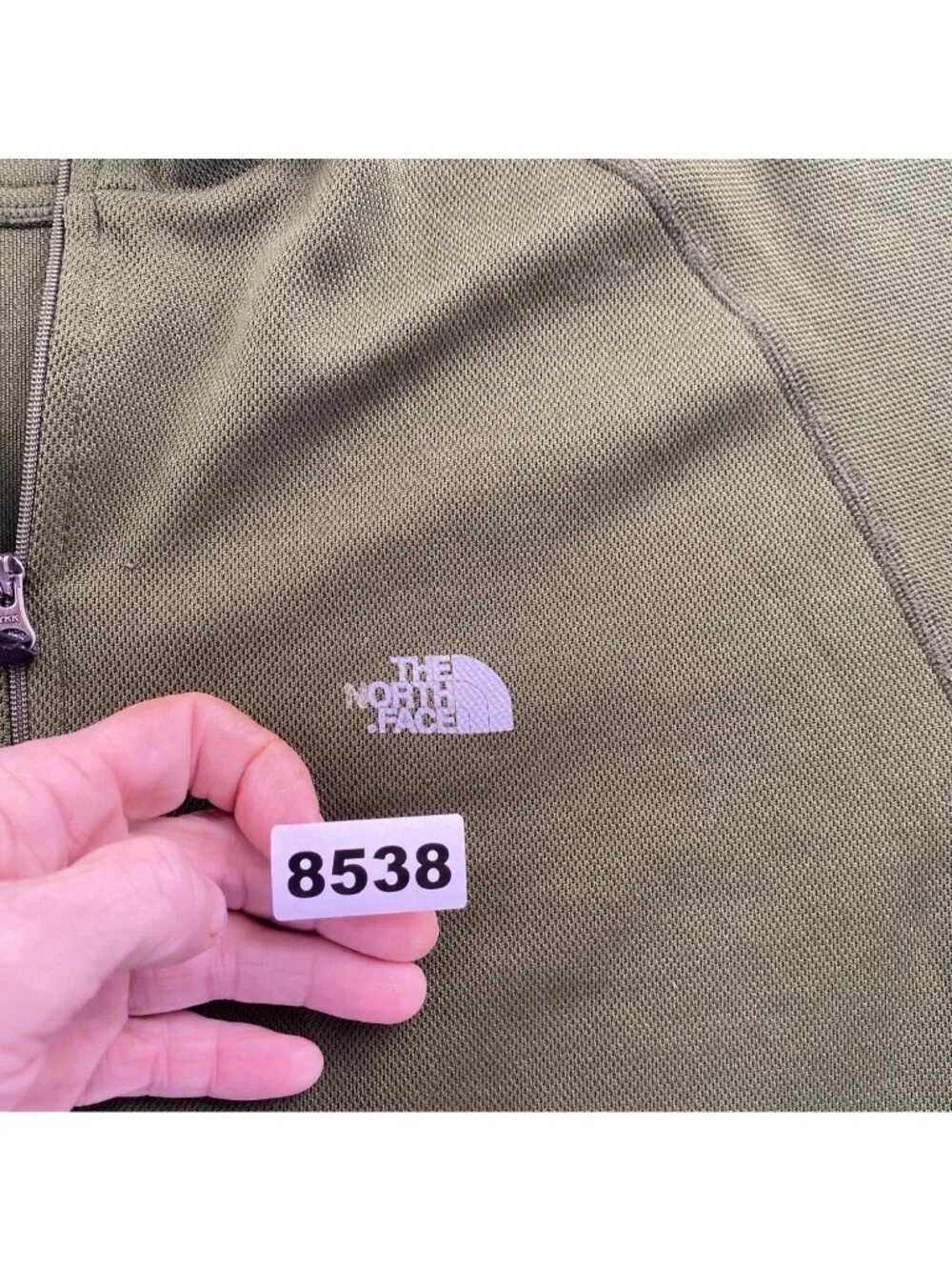 The North Face Mens Flight Series Shirt XL Green Quarter-Zip Pullover Casual